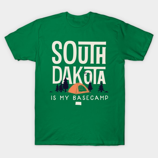 South Dakota is my Base Camp T-Shirt by jdsoudry